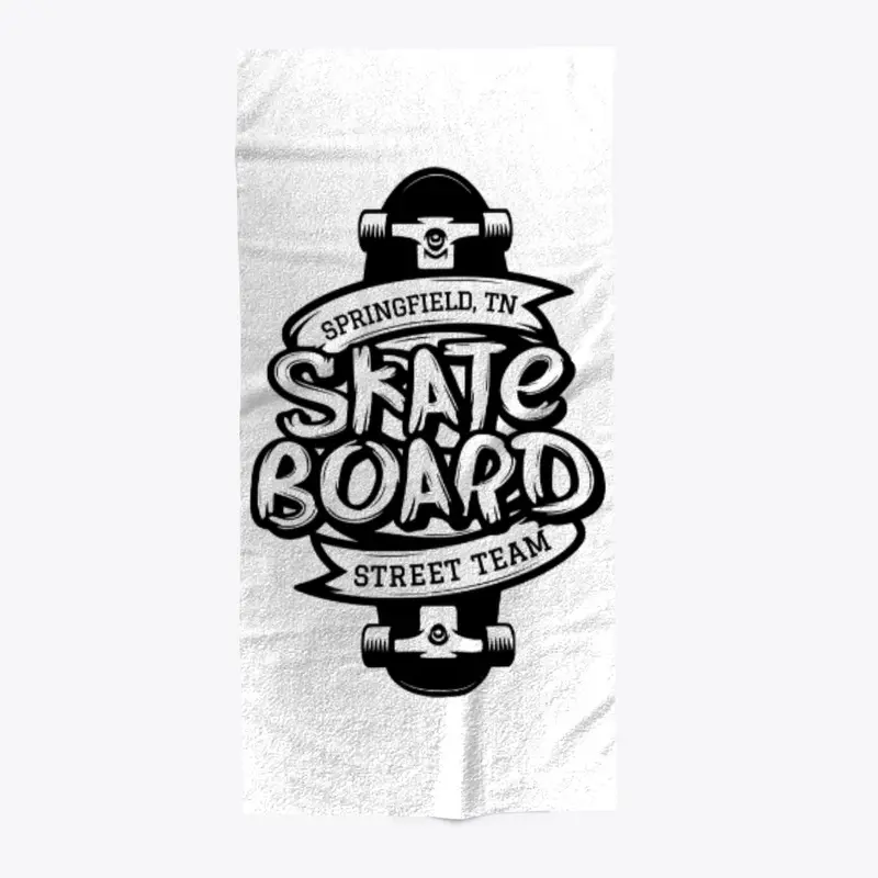 Springfield Skatepark Beach Towel